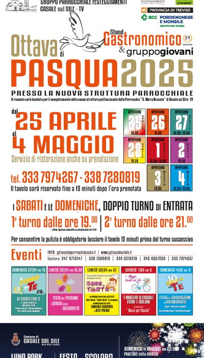 locandina 2025 Ottava di Pasqua